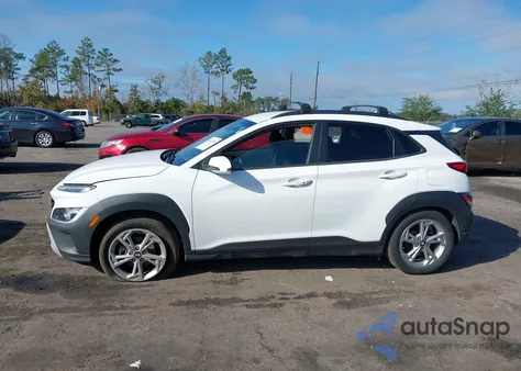 2022 Hyundai Kona Sel from USA, damaged, VIN KM8K62AB2NU854017